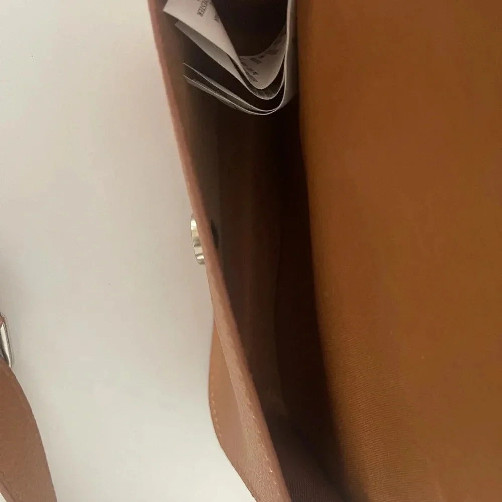 Belted Fanny Pack Belt Bag Tan Size M - Picture 7 of 11